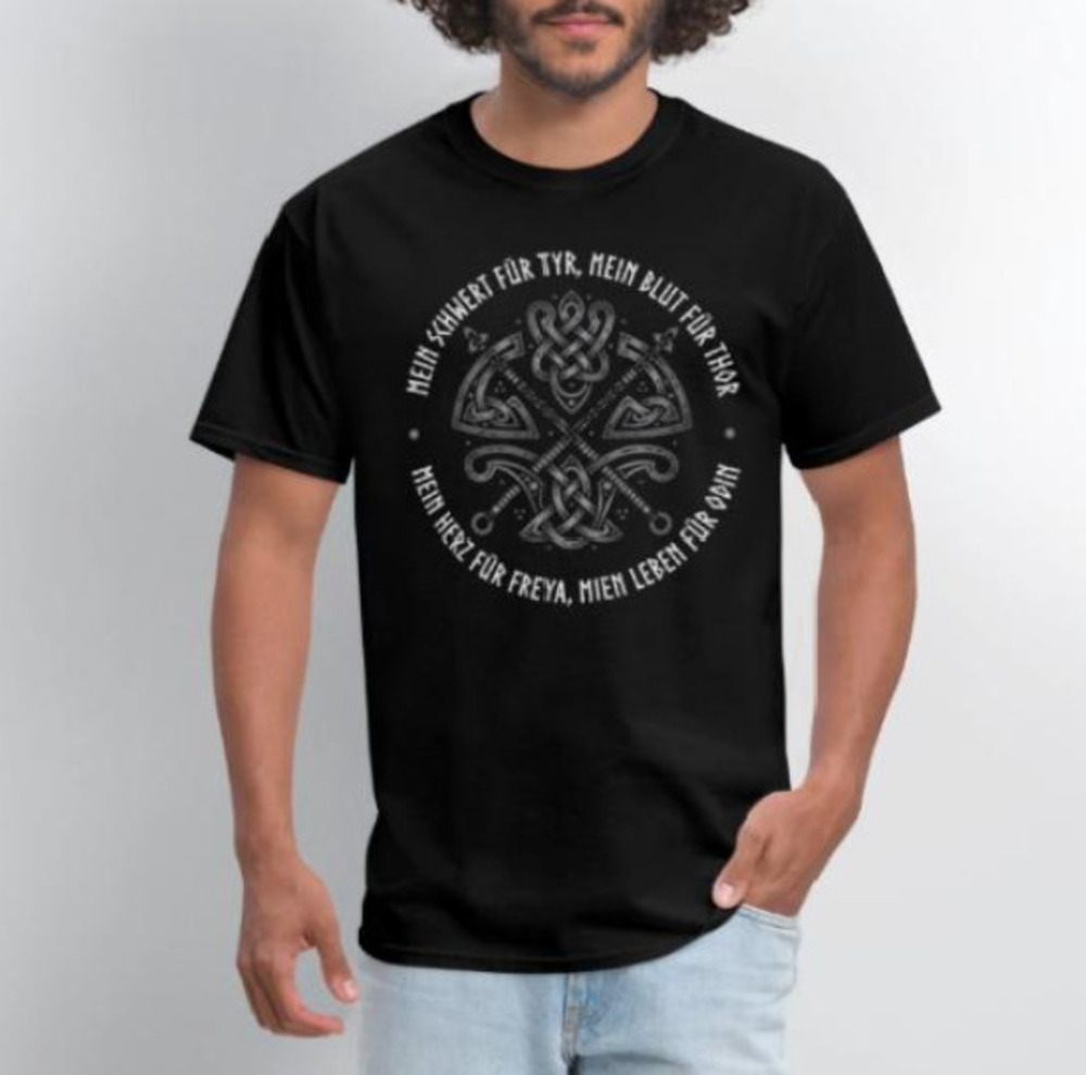 Vikings, Old Norse Quotes, Viking & Valhalla T-Shirt